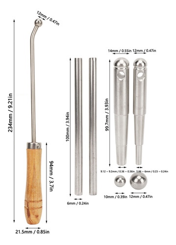 Trombone Ball Head Tool, Reparo De Trompete, Pescoço De Chif