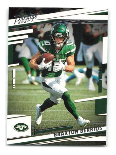 Panini Prestige 229 Braxton Berrios New York Jets Nfl F 2022