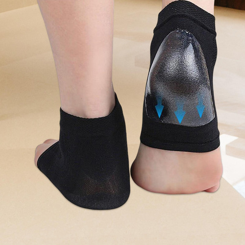 2 Pares De Calcetines Hidratantes Para Talón Cojín Para