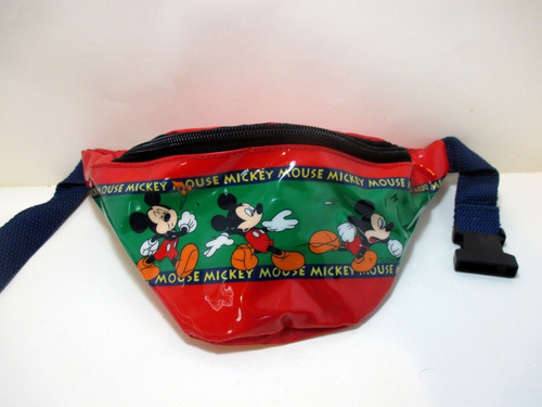 Riñonera Disney 10x20 Mickey Roja Exc Estado!