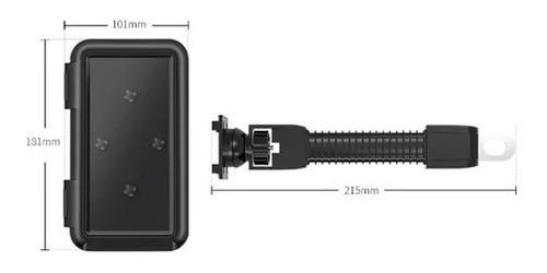 Soporte Para Celular Funda Impermeable Para Moto Rígido