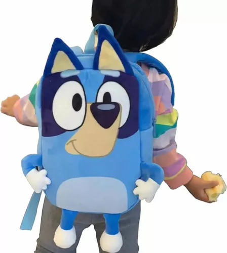 Mochila, Modelo Tipo Escolar Para Nino/a Con Diseño Bluey