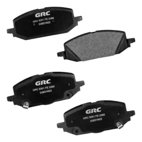 Balatas Para Tracker  21-25 Grc Ultra