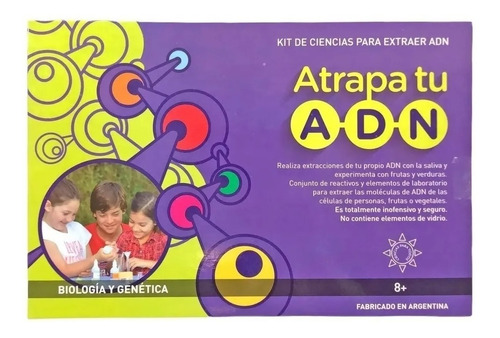 Juego De Ciencias Atrapa Tu Adn Biologia Didactico