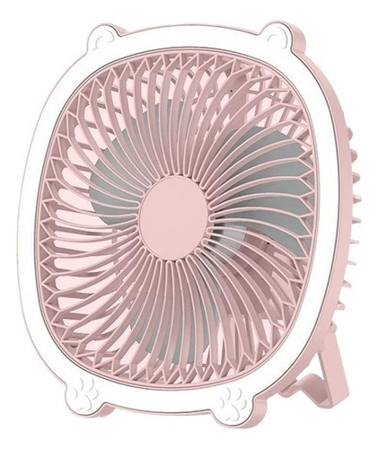 Pequeño Ventilador Recargable De Escritorio For Colgar.