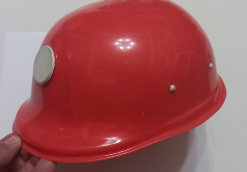 Antiguo Casco Policia Bombero De Juguete