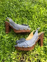 Comprar Sandalias Zulema Nazaria De Cuero (placd) Boca De Pez 36
