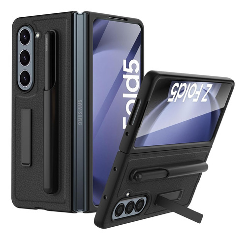 Funda De Cuerpo Completo Para Samsung Galaxy Z Fold 5 Negro1