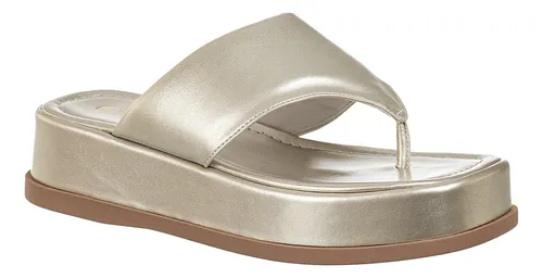 comprar Chinelo De Dedo Plataforma Papete Flatform Puffer Moda