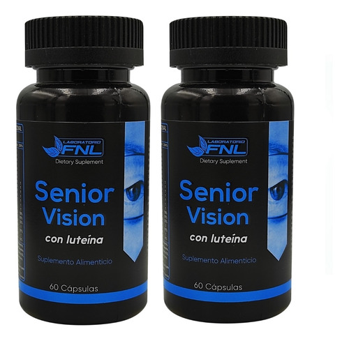 Senior Vision Luteina 2x60 Caps C/u Omega3 Sauco Zeax