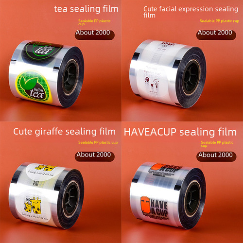 Película Selladora Personalizada Con Logo Para Burbujas