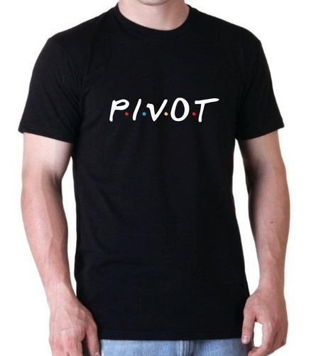 Playera Camiseta Caballero Pivot Serie Friends