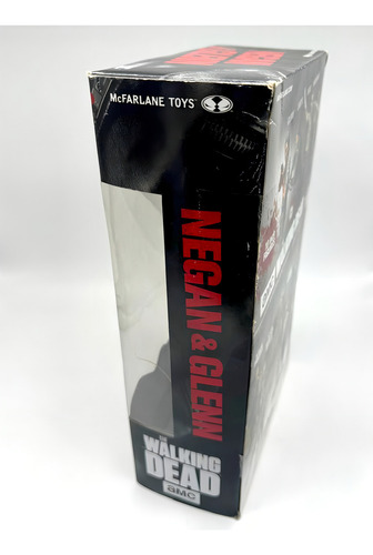 Negan & Glenn The Walking Dead Deluxe Box Mcfarlane Nuevo (Usado)