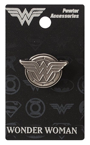 Dc Wonder Woman Logo Estaño Pin De La Solapa