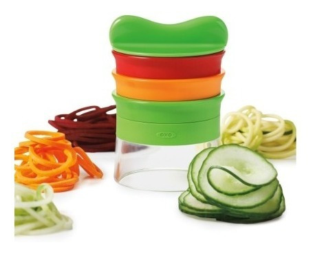 Imagen 3 de 8 de Espiralizador Oxo Fideos Vegetales Triple ¡¡cuotas!! Palermo