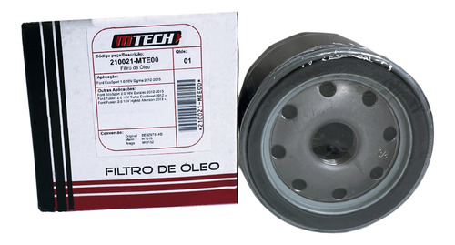 Filtro De Óleo Do Motor Ford Fiesta 2006 2007 2008 2009 2010