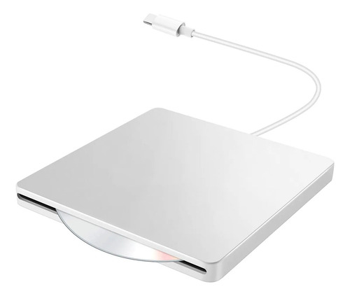 Unidad De Cd/dvd Externa Usb Tipo C, Reproductor De Cd Sin U