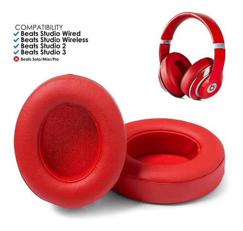 Almohadillas De Repuesto Compatible Beats Studio 2.0 Wireles