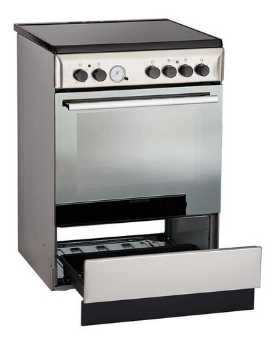 Imagen 2 de 8 de Cocina Inox Vitrocerámica 60cm F083796