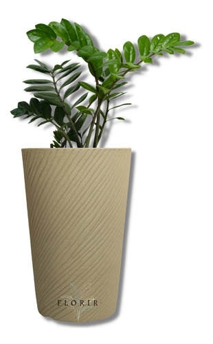 Vaso De Planta Espiral Coluna Linear Para Flores Pilão N3