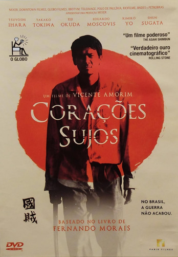 Corações Sujos Dvd Eduardo Moscovis Livro De Fernando Morais (Usado)