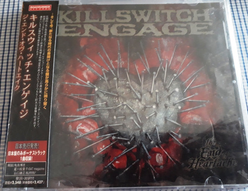 Cd Killswitch Engage - The End Of Heartache 1er Ed. Japonesa (Usado)