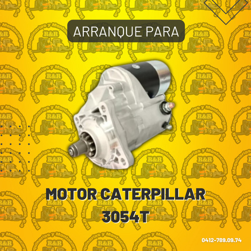 Arranque Para Motor Caterpillar 3054t