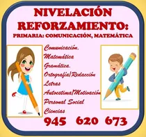 Comprar Clases Letras, Matemáticas, Comunicación, Ciencias Primaria.