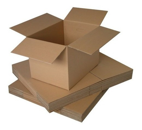 Caja De Carton Corrugado 4mm Mudanza Ecommerce 40x30x30 Cm