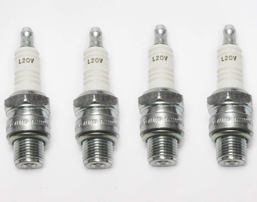 Champion 837m L20v Marine Spark Plug Pack 4