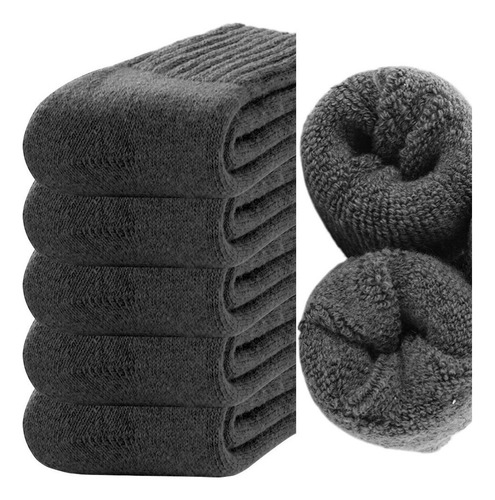 . Pacote Com 5 Meias De Lã Merino Para Inverno