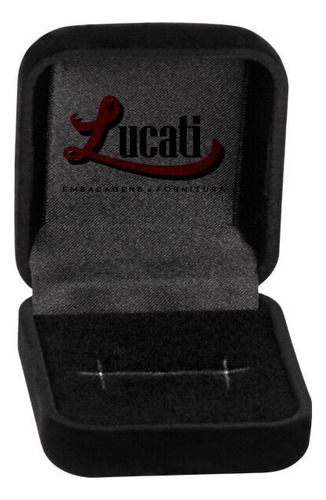 Caixinha Para Anel - Alta Qualidade Kit Com 30 Unidades. Cor Preto