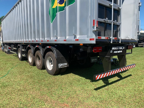 Carreta Piso Móvel Multiforçca 4 Eixos 105 Mts Cúbicos Eq Nv