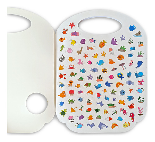 4 Libros Para Colorear. Maletitas Con Stickers