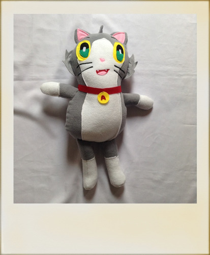 Peluche De El Gato Acenix De Los Compas De 50cm U Otros