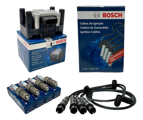 Kit Encendido 1 Elec Bosch Para Vw Saveiro Crossfox 1.6 8v