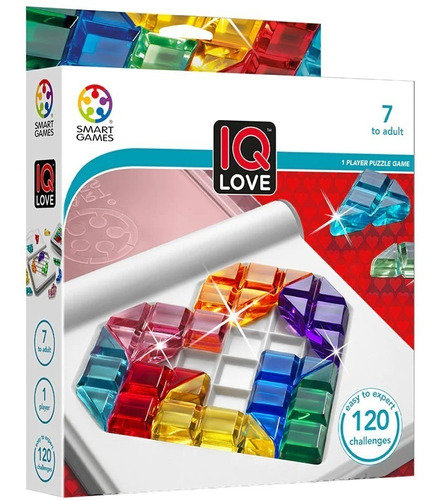 Iq Love Juego De Lógica Individual Smart Games 120 Retos