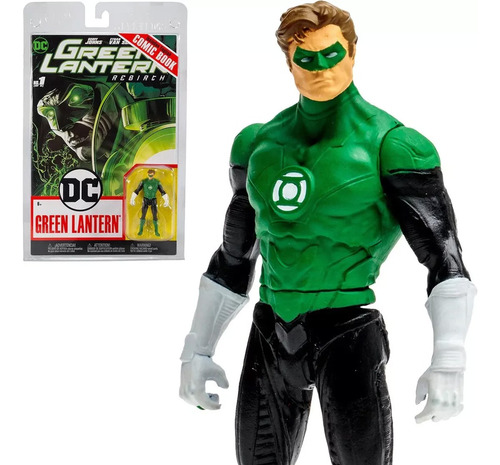 Mcfarlane Dc Direct Page Punchers: Linterna Verde Rebirth #1