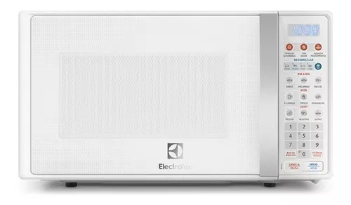 Microondas 20L Com Função Tira Odor e Descongelar Cor Branco Electrolux 220V
