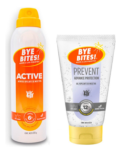 Duopack Repelente De Insectos Active + Repelente Gel Prevent