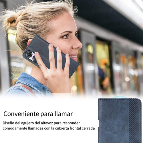 Funda Tipo Cartera Para Google Pixel 9a Google Pixel 9 Pro Xl Funda De Piel Con Tapa Magnética