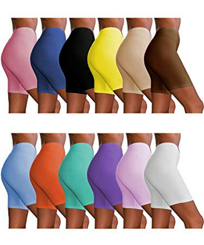 Bóxer Sexy Algodón Spandex Mujer (12 Uds)