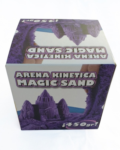 Arena Kinetica Magic Sand 450 Grs!!! 3 Colores De Arena
