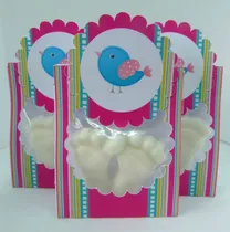 Comprar Souvenirs Nacimiento Jabon Piecito Pajarito Nena X 20u