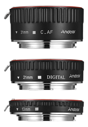 Lentes Macro Extension Tube Y Slr Ef-s Ef, Todos De Canon Y