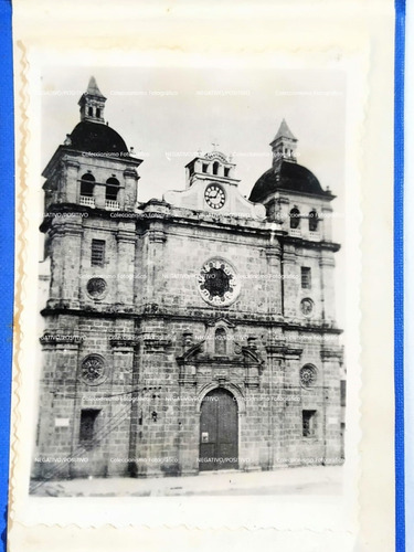 Foto Antigua Original De Época Cartagena San Pedro C