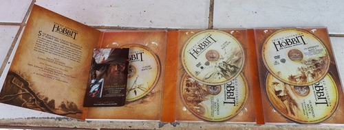 Dvd O Hobbit Uma Jornada Inesperada Edição Estendida 5 Disco