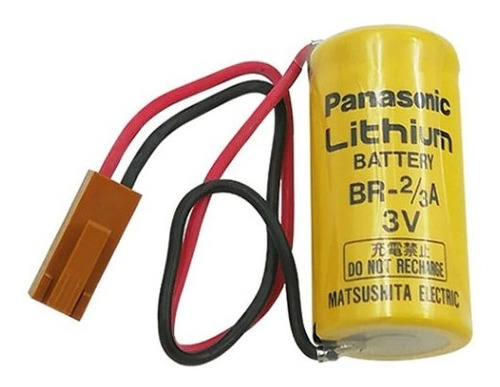 Pila (bateria) Panasonic Br-2/3a 3v L De Litio  P/ Plc  Cnc