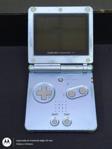 Game Boy Advance Sp Doble Brillo Azul +juego Repro+ Cargador Artic Blue (Usado)