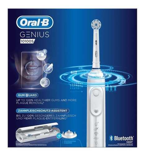 Cepillo De Dientes Eléctrico Oral-b Genius 10100s White
